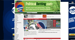 Desktop Screenshot of politicalbetting.bestbetting.com